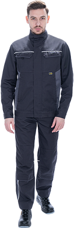 Брюки GT летние, т.серый-серый