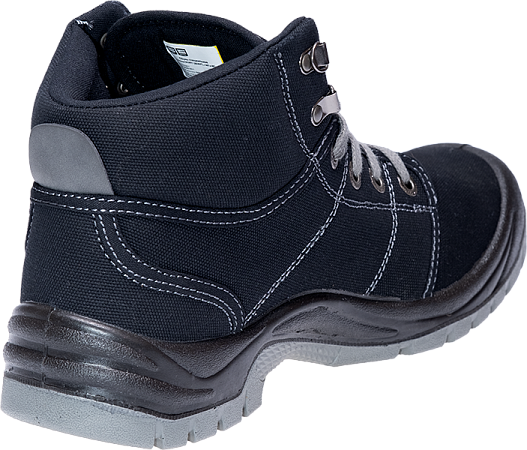 Ботинки DESERT (ДЕЗЕРТ) с МП и МС, текстиль ПУ/ПУ (черный/BLK)