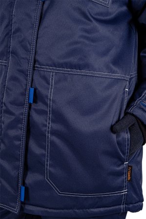 Костюм КМ-10 ЛЮКС зимний 3-4 класс, синий-василек, женский