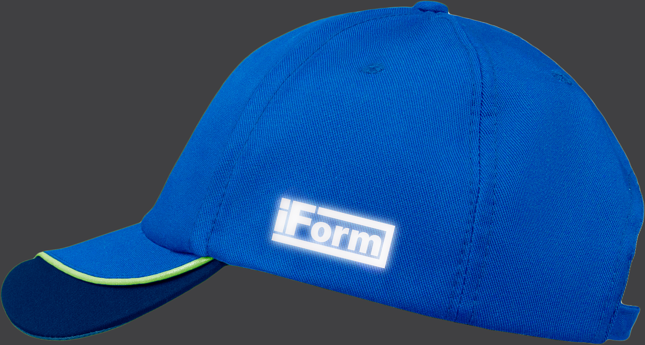 Бейсболка IFORM, василек-синий