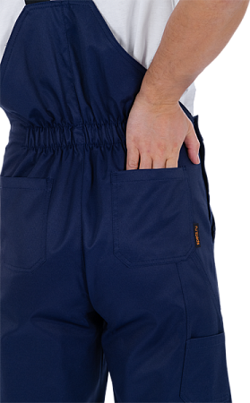 Костюм ТЕХНИК 2 летний, т/синий-серый (Куртка, полукомбинезон)