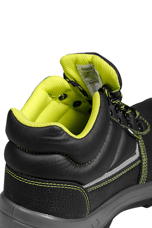 Ботинки СПЕЦ® кожаные с МП и МС на ПУ/ПУ