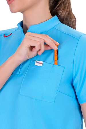 Блуза КЕЛЛИ, голубой