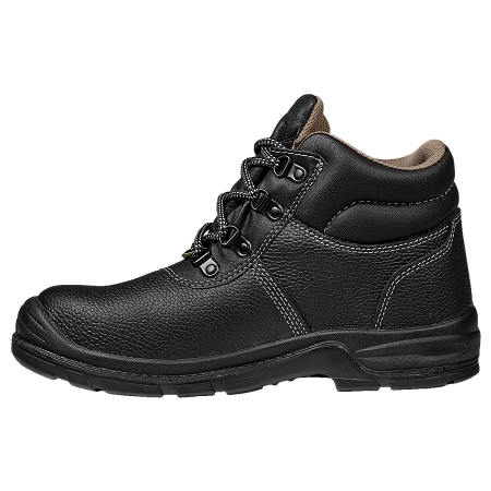 Ботинки BESTBOY259 (БЕСТБОЙ259) с МП и МС нат.мех, кожаные ПУ/нитрил