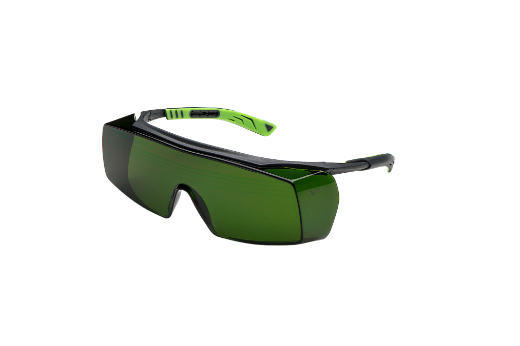 Очки UNIVET™ 5X7 (5X7.01.11.30) (РС) Anti-scratch+ (К), газосварочные (Green IR3)