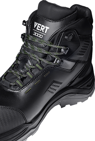 Ботинки VERT с КП и КС нат. мех кожаные ПУ/ТПУ