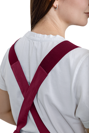 Фартук ЕВРО, бордо