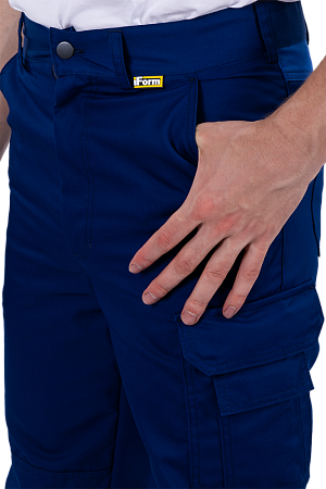 Брюки GT летние, синий-василек